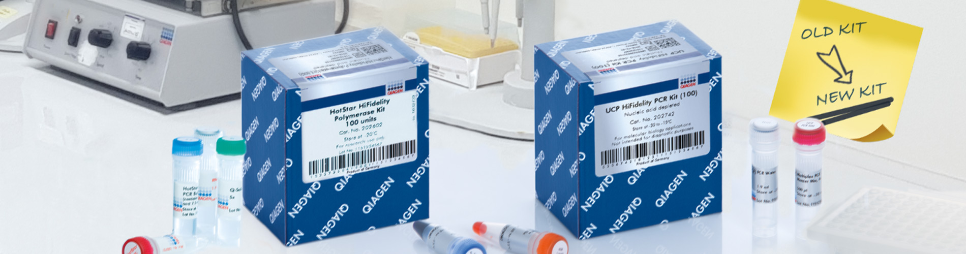 Seamlessly transition to improved PCR solutions